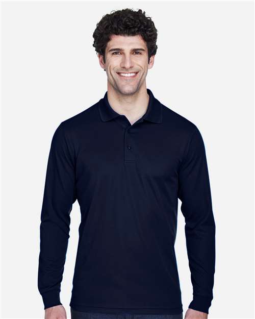 Men's Tall Pinnacle Performance Long Sleeve Piqué Polo