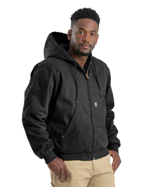 Men's Heartland Washed Cotton Duck Hooded Jacket