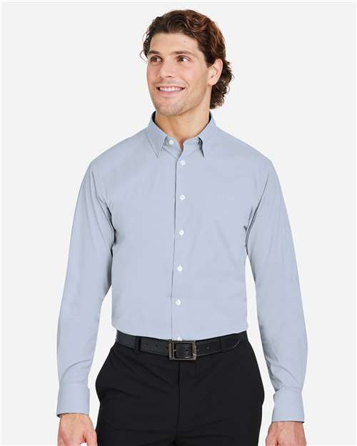 Men's CrownLux Performance® Microstripe Dress Shirt