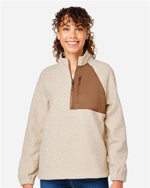 Women's Aura Sweater Fleece Quarter-Zip Pullover