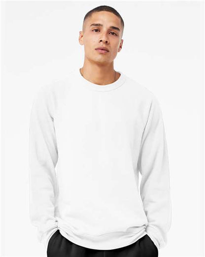 Unisex Sponge Fleece Raglan Crewneck Sweatshirt