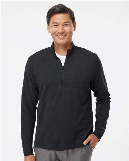Men's 3-Stripes Quarter-Zip Sweater Pullover