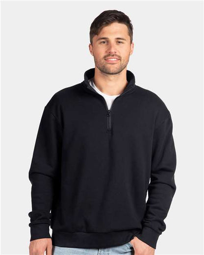 Unisex Fleece Quarter-Zip Pullover