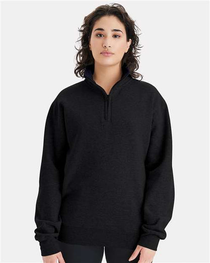 Unisex Powerblend® Quarter-Zip Pullover