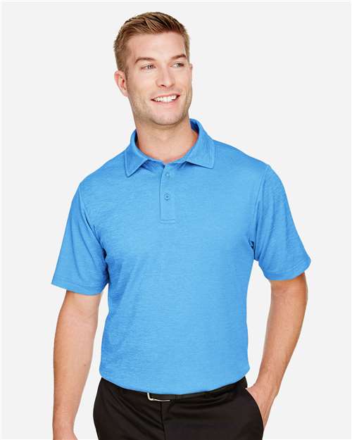 Men's CrownLux Performance® Address Mélange Polo