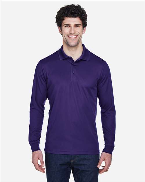 Men's Pinnacle Performance Long Sleeve Piqué Polo