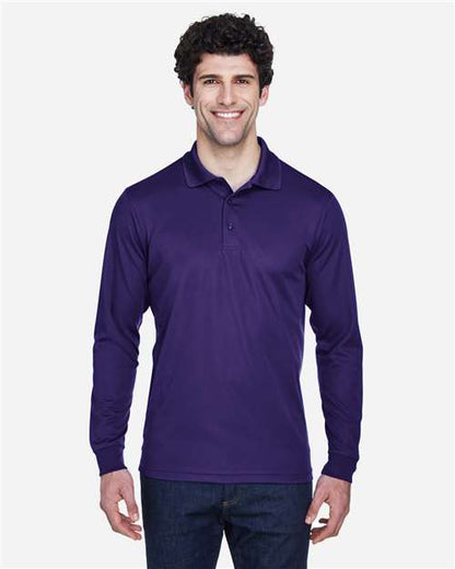 Men's Pinnacle Performance Long Sleeve Piqué Polo