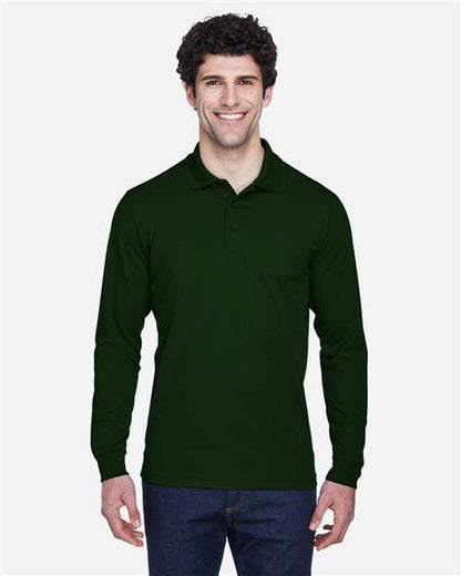 Men's Pinnacle Performance Long Sleeve Piqué Polo