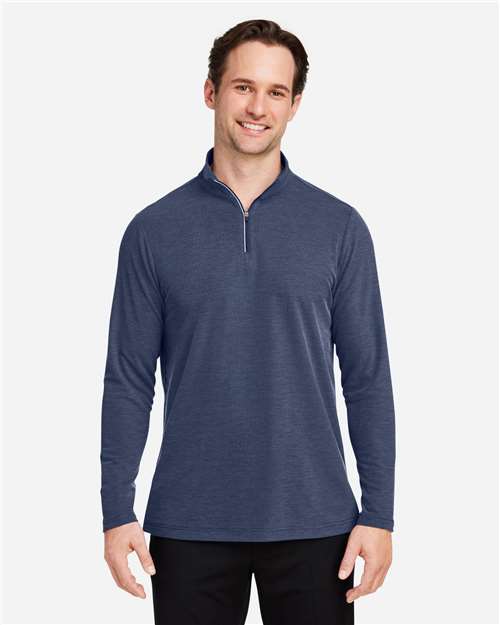 Men's Fusion ChromaSoft™ Pique Quarter-Zip Pullover