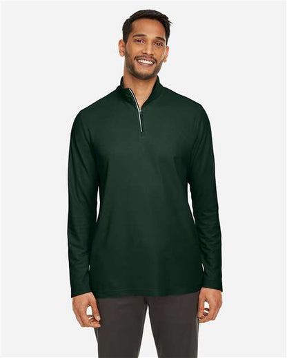 Men's Fusion ChromaSoft™ Pique Quarter-Zip Pullover