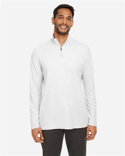 Men's Fusion ChromaSoft™ Pique Quarter-Zip Pullover