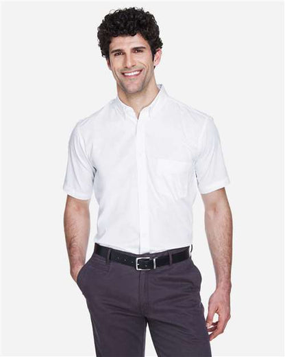 Men's Optimum Short Sleeve Twill Dress Shirt