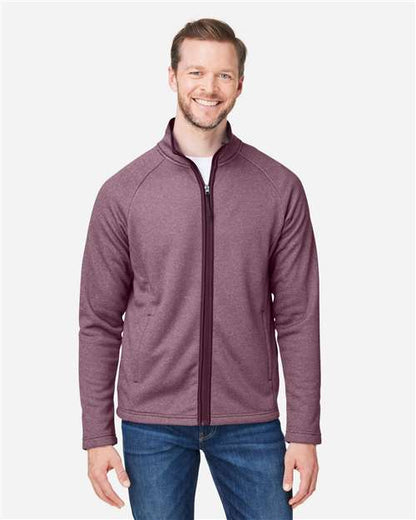 Men's Venture Heathered Stripe Full-Zip Jacket