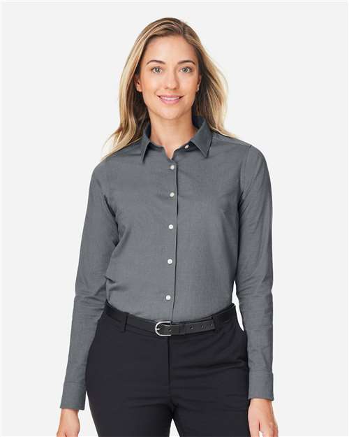 Women's CrownLux Performance® Spencer Poplin Dress Shirt