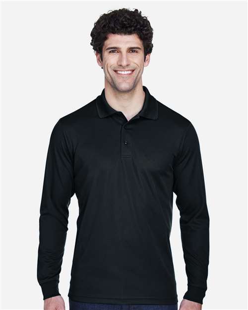 Men's Tall Pinnacle Performance Long Sleeve Piqué Polo