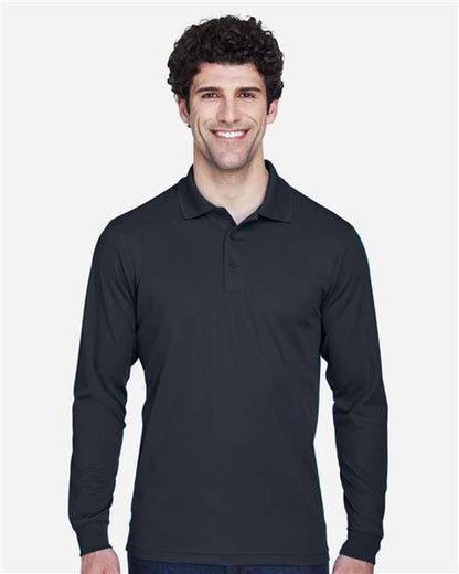 Men's Tall Pinnacle Performance Long Sleeve Piqué Polo