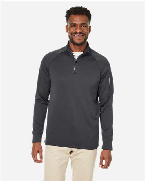 Unisex Fusion ChromaSoft™ Fleece Quarter-Zip Pullover