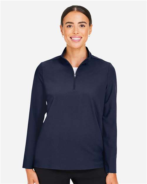 Women's CrownLux Performance® Windsor Welded Quarter-Zip Pullover