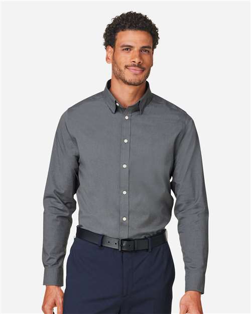 Men's CrownLux Performance® Spencer Poplin Dress Shirt