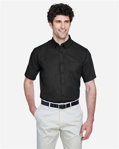 Men's Tall Optimum Short Sleeve Twill Dress Shirt