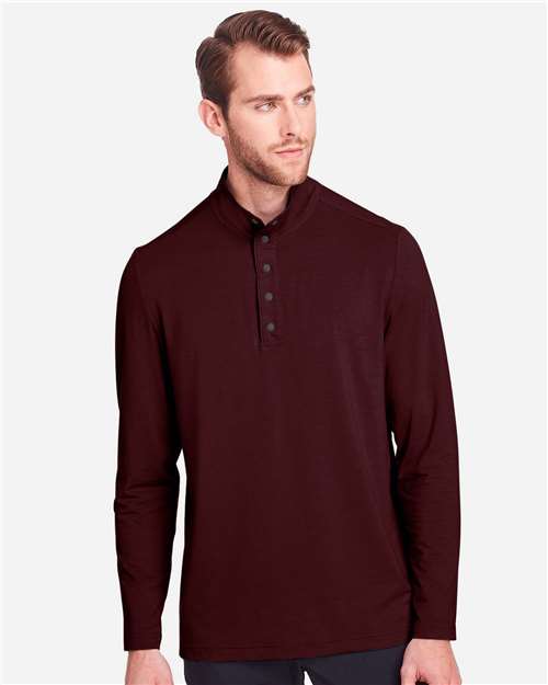Men's JAQ Stretch Performance Snap-Neck Pullover