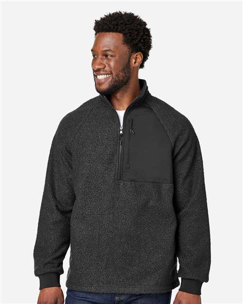 Men's Aura Sweater Fleece Quarter-Zip Pullover