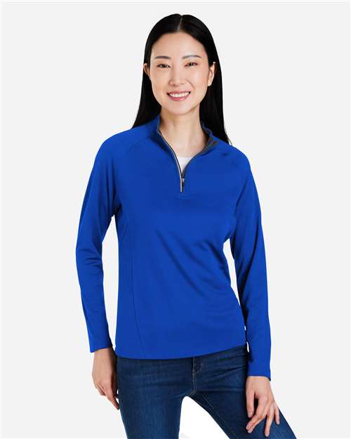 Women's Origin Performance Pique Quarter-Zip Pullover