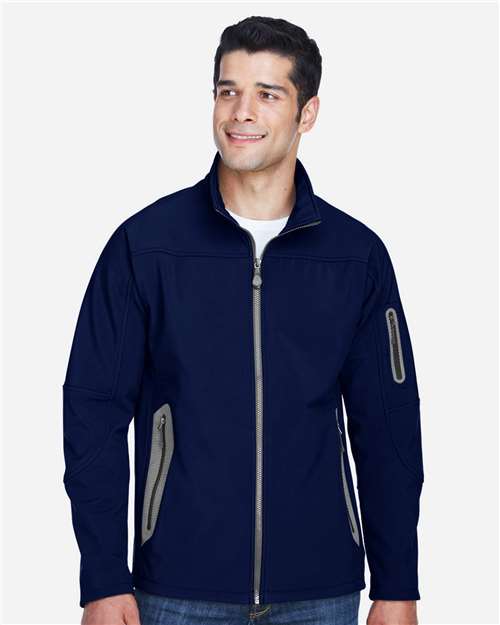 Men's Three Layer Fleece Bonded Shell Technical Jacket