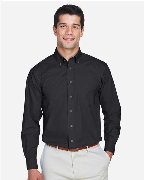 Men's Crown Collection® Broadcloth Woven Dress Shirt