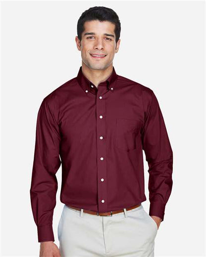 Men's Crown Collection® Broadcloth Woven Dress Shirt