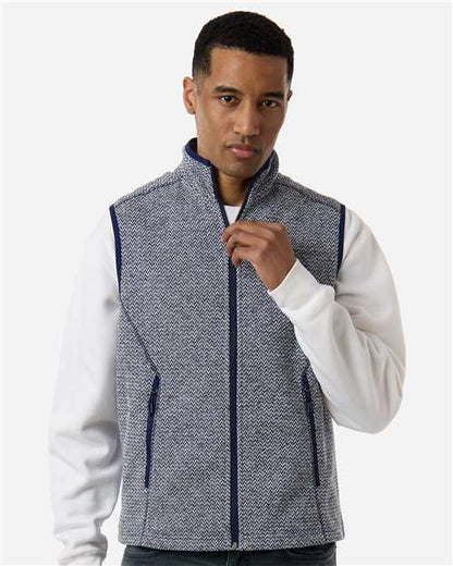 Men's Jasper Jacquard Fleece Vest