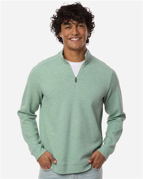 Men's Spirit Textured Quarter-Zip Pullover