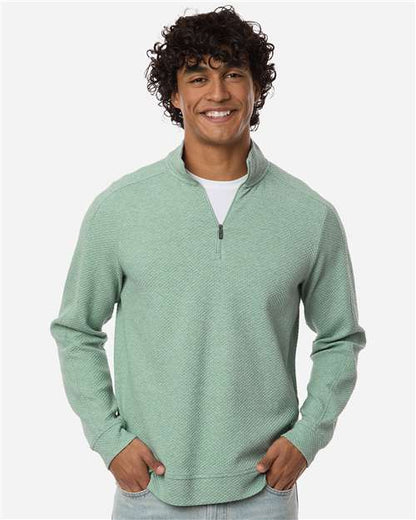 Men's Spirit Textured Quarter-Zip Pullover