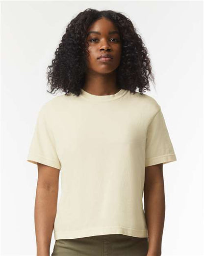Women's Garment-Dyed Heavyweight Boxy T-Shirt