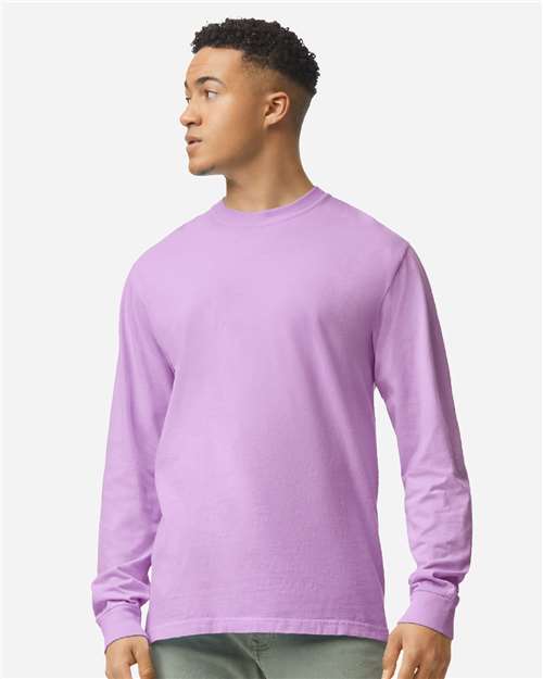 Unisex Garment-Dyed Heavyweight Long Sleeve T-Shirt